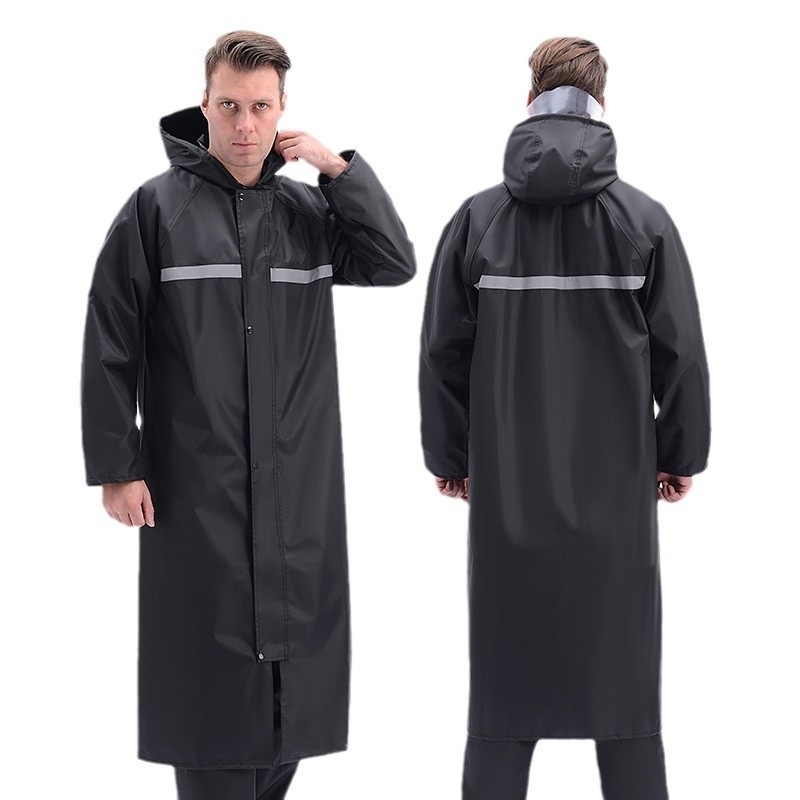 polyester pvc long raincoat - jinjiaraincoats-jinjiaraincoats